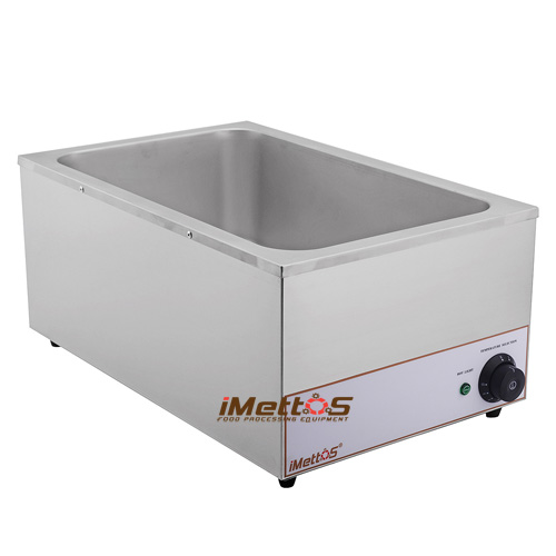 iMettos Electric bain marie without tap 1200W well depth 165mm