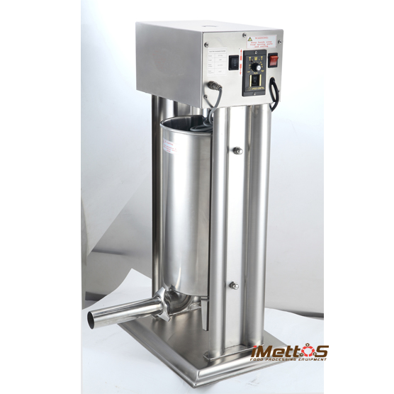 iMettos sausage filling machine with 4 s.s  making nozzles 25L 