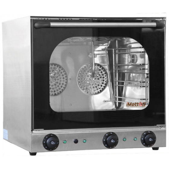 iMettos Brand new convection oven with steaming function hot air oven with two motors