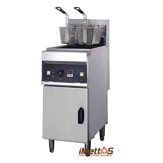 Single tank 28L Industrial  Fryer electric with drain tap 