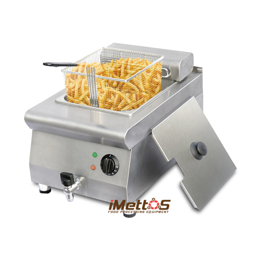 Fryer chicken with fryer thermometer capacity 8L