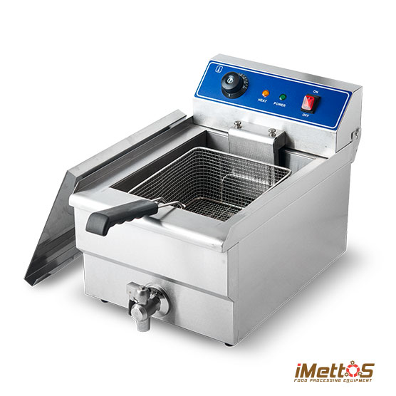 Imettos Electric Fryer With Oil Drain Valve Quality Electric