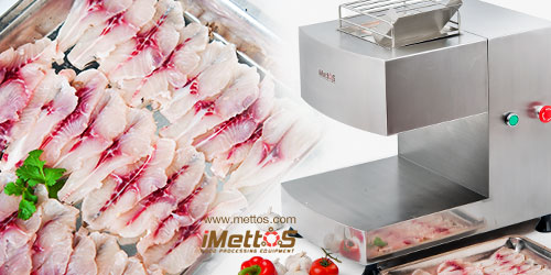 iMettos Fresh Meat Slicer, fish slicer for cutting slices, butterfly shapes etc