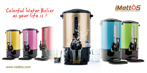iMettos Colorful Water Boiler as your life is !